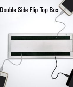 Double side flip top box